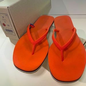 Rothy’s Tiger flip flops size 10